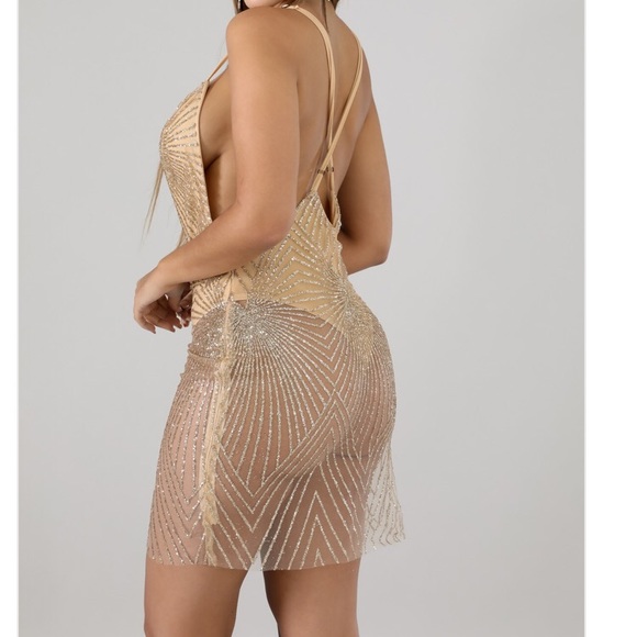 Black Sheer dress - Picture 2 of 2